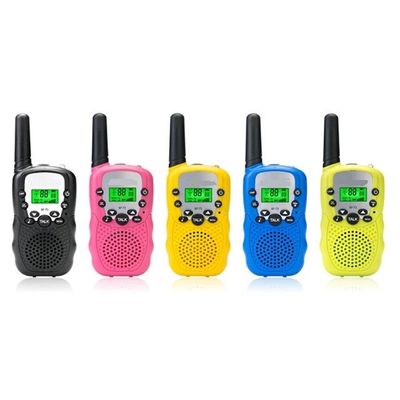 110*58*32mm BF-T3 Mini Walkie Talkie para niños Colorido Radio Intercomunicadores de mano al aire libre