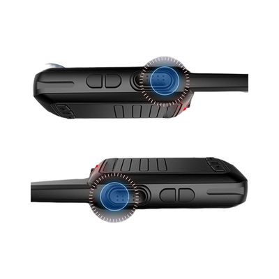 8W de banda doble Vhf Uhf Manos Bf Licencia Walkie Talkie gratis Mejor alcance de 5-8 km para exteriores
