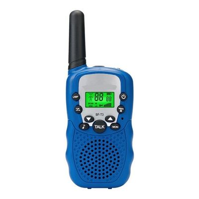 110*58*32mm BF-T3 Mini Walkie Talkie para niños Colorido Radio Intercomunicadores de mano al aire libre