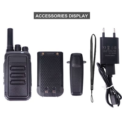 WKTK Sistema de intercomunicación de radio de largo alcance portátil VHF UHF para gestión de restaurantes