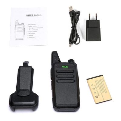 Transceptor portátil de alta potencia de salida WLN KD-C1 para comunicaciones y estaciones de radio