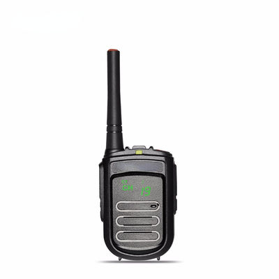 Modo de modulación UHF VHF FM 90mm*61mm*30mm Certificado CE Mini Digital Walkie Talkie