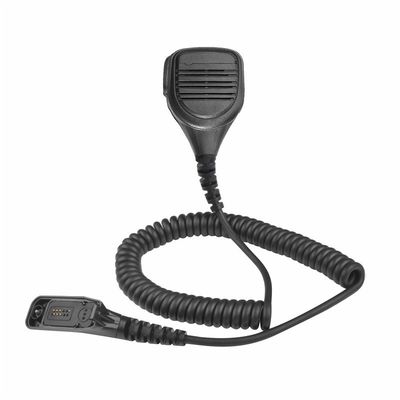 Espejo de radio portátil de plástico negro Micrófono para XiR P8668 APX7000 XPR7550 DP4800