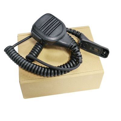 Espejo de radio portátil de plástico negro Micrófono para XiR P8668 APX7000 XPR7550 DP4800