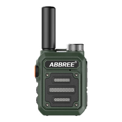 ABBREE AR-63 Wireless Walkie talkie para la caza Camo de color / Brown Talk Rango de 3km-10km