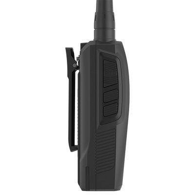 Talkie-talkie UHF portátil profesional con estabilidad de frecuencia y cifrado de 2,5 ppm