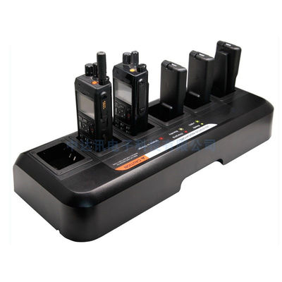 Cargador multicanal de walkie-talkie para MTP3100 de salida 12V-1A personalizable y duradera