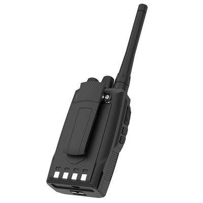 Talkie-talkie UHF portátil profesional con estabilidad de frecuencia y cifrado de 2,5 ppm