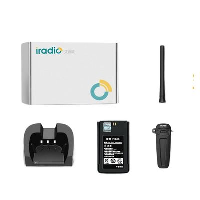 CE FCC Rohs Certificado Iradio DP-168VHF UHF Digital de pequeño tamaño portátil para niños DMR Walkie-Talkie