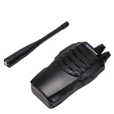 Walkie Talkie portátil de largo alcance con estabilidad de frecuencia de 2,5 ppm y cargador USB