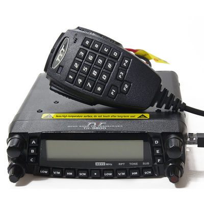 TYT TH-9800 Plus Cuad Band 50W Estación de radio móvil para automóviles Walkie Talkie para comunicación