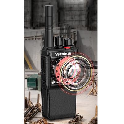 LTE/CDMA/WCDMA/TD-SCDMA Rango de frecuencia Walkie Talkie 2W para viajes por carretera y portátil