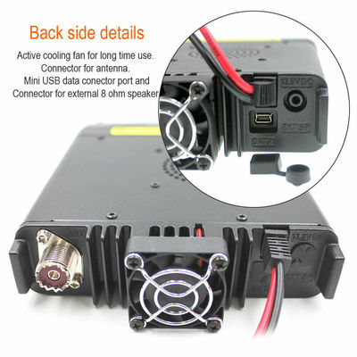 TYT TH-9800 Car Radio 50W Walkie Talkie con 100 km de largo alcance y 209 canales de almacenamiento