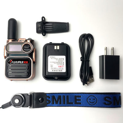 Mini walkie-talkie inalámbrico 4G para las comunicaciones por satélite de larga distancia