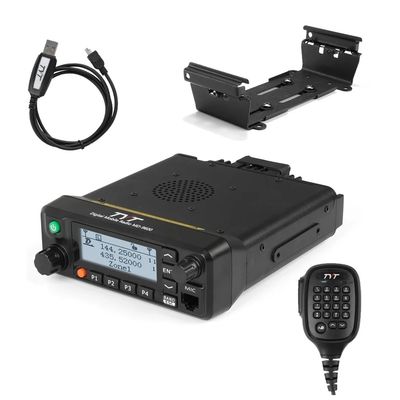 1000 canales Radio móvil digital VHF UHF 50W Walkie Talkie de alta potencia TYT MD-9600