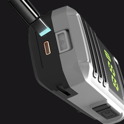 Profesional 400-470MHz portátil UHF Walkie Talkie cifrado con batería de larga duración