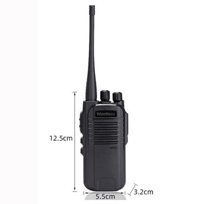 2023 6W UHF Walkie Talkie portátil de dos vías Estación de radio Transceptor comunicador con carga USB