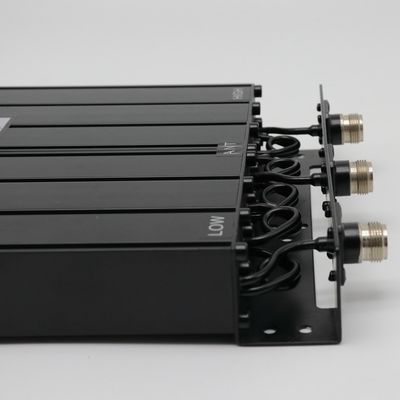 30W 50W UHF6 Cavidad Duplexer N Conector de radio de repetición de tono libre Duplexer VHF 400-470Mhz 134-176Mhz