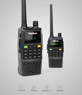 Carga directa por USB de alta potencia Wanhua GTS760 10KM Walkie Talkie para Baofeng UV5R