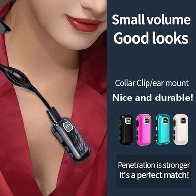 1Km de distancia Mini Walkie-Talkie 0.5W Radio de 2 vías para restaurantes Talkie Walkie