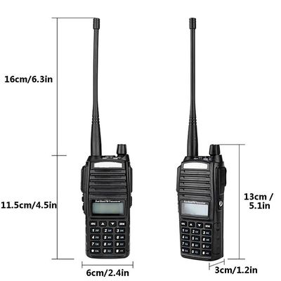 Transceptor de radio de largo alcance Zello Walkie Talkie BF-8201 Uhf para senderismo profesional