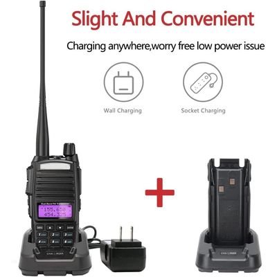 Transceptor de radio de largo alcance Zello Walkie Talkie BF-8201 Uhf para senderismo profesional