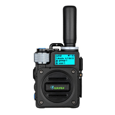 Rango de conversación de 5000 KM 4G POC Walkie Talkie portátil para comunicación ilimitada