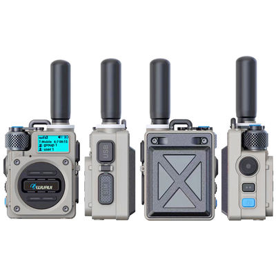 Rango de conversación de 5000 KM 4G POC Walkie Talkie portátil para comunicación ilimitada