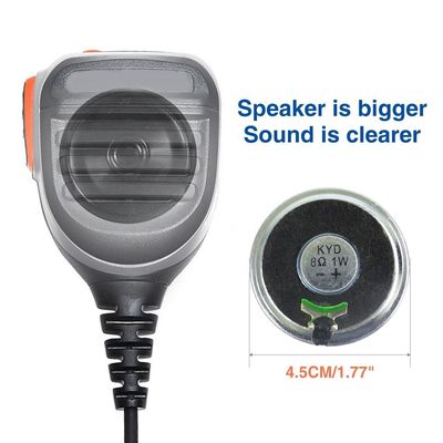 BF AR-780 Micrófono altavoz portátil impermeable para Baofeng UV-9R PLUS Walkie Talkie