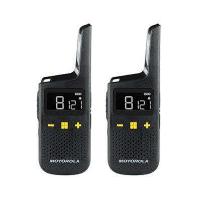 100g Twin Pack XT185 Walkie Talkie sin licencia Radio de dos vías para negocios de largo alcance
