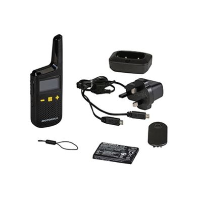 100g Twin Pack XT185 Walkie Talkie sin licencia Radio de dos vías para negocios de largo alcance