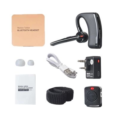 Audífonos de micrófono PTT para BAOFENG Walkie Talkie Noise Cancelling y otros audífonos inalámbricos
