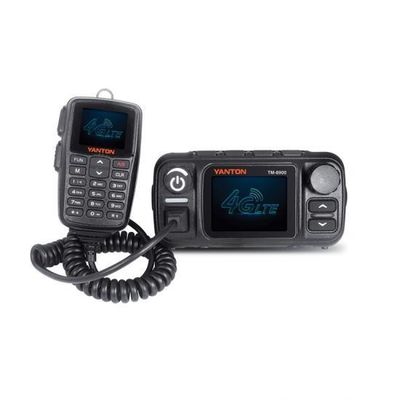 Red IP LTE POC UHF VHF Radio móvil para automóviles con 4G LTE POC 25w Radio analógica de banda doble