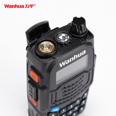 Radio de largo alcance WKTK UV6S Molde privado Dos vías portátiles UHF Walkie Talkies