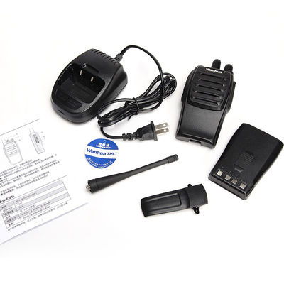 Hotel Wanhua WH27E Walkie Talkie Personalizable 170 * 60 * 35MM Profesional UHF de largo alcance
