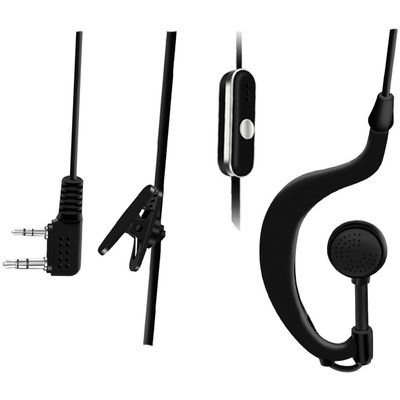 Audífonos de intercomunicación por cable Walkie Talkie Audífonos de radio Audífonos de radio 110±3dB Sensibilidad