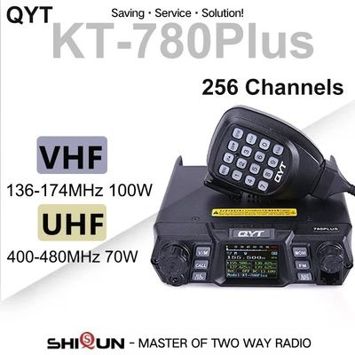 Estación base de radio móvil VHF de 100W KT-780 Plus para Walkie Talkie