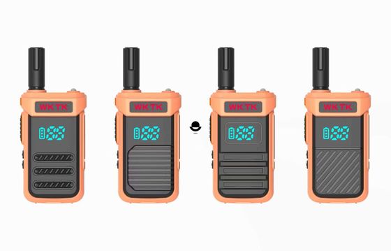 2W potencia de salida UHF Walkie Talkie portátil G86 400-470MHz con resistencia al agua IPX-1