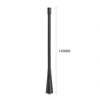 50 Ohm de impedancia de alta ganancia de banda doble Walkie Talkie Antena para la comunicación VHF UHF