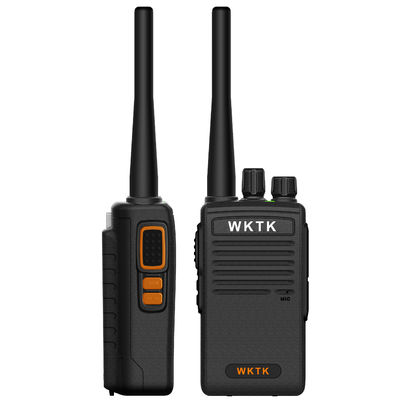 UHF VHF banda doble Walkie talkie portátil para DMR profesional y cobertura de red de 10 km