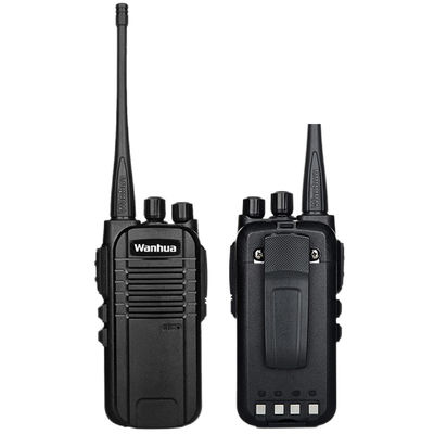 Radio portátil de dos vías Uhf Walkie Talkie para el personal de hoteles y restaurantes