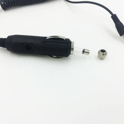 Fuente de alimentación especial para automóviles 12V Cable de núcleo de cobre de resorte para el cargador de walkie-talkie Wanhua
