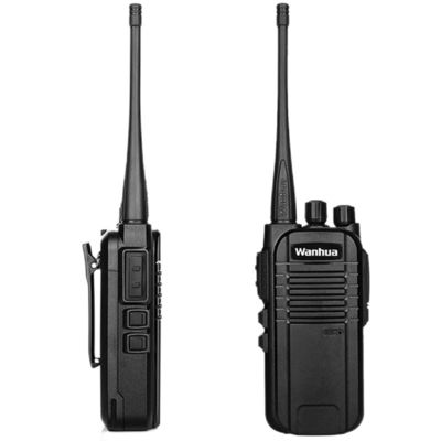 Radio portátil de dos vías Uhf Walkie Talkie para el personal de hoteles y restaurantes