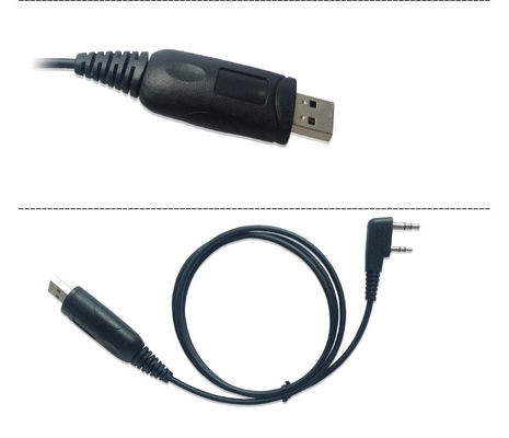 0.5W potencia de salida auricular de tubo claro para dispositivo de radiocomunicación bidireccional 5 km de alcance de conversación