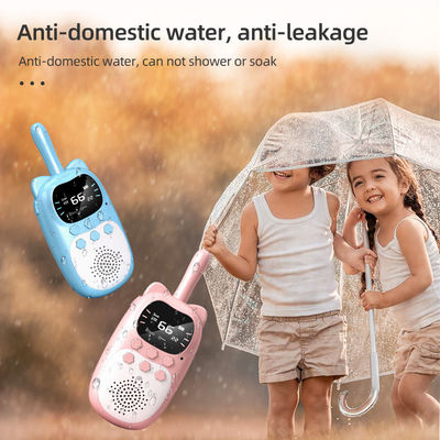 20 canales de almacenamiento Walkie Talkie portátil para niños 3 km ABS juguete de control remoto de plástico