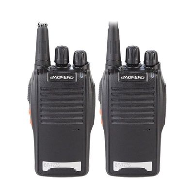 Baofeng BF-777S Walkie Talkie herramienta de comunicación por radio portátil de banda doble de dos vías