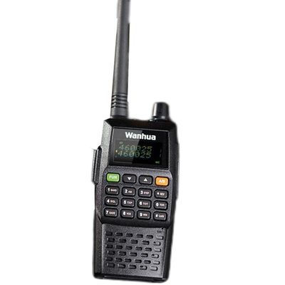 2500 mAh de capacidad de batería Walkie Talkie de largo alcance para la comunicación profesional