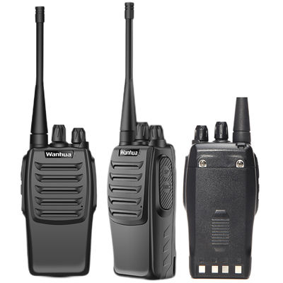 Walkie Talkie de alta potencia con 3.7V de voltaje de funcionamiento y 16 canales de almacenamiento perfecto
