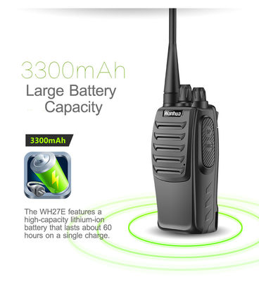 Intercomunicador universal Wanhua WH27E Walkie Talkie 16 canales para una comunicación versátil