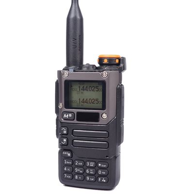 Restaurante Hotel Intercoms VHF UHF Walkie Talkie de mano con 1600mAh Batería de iones de litio